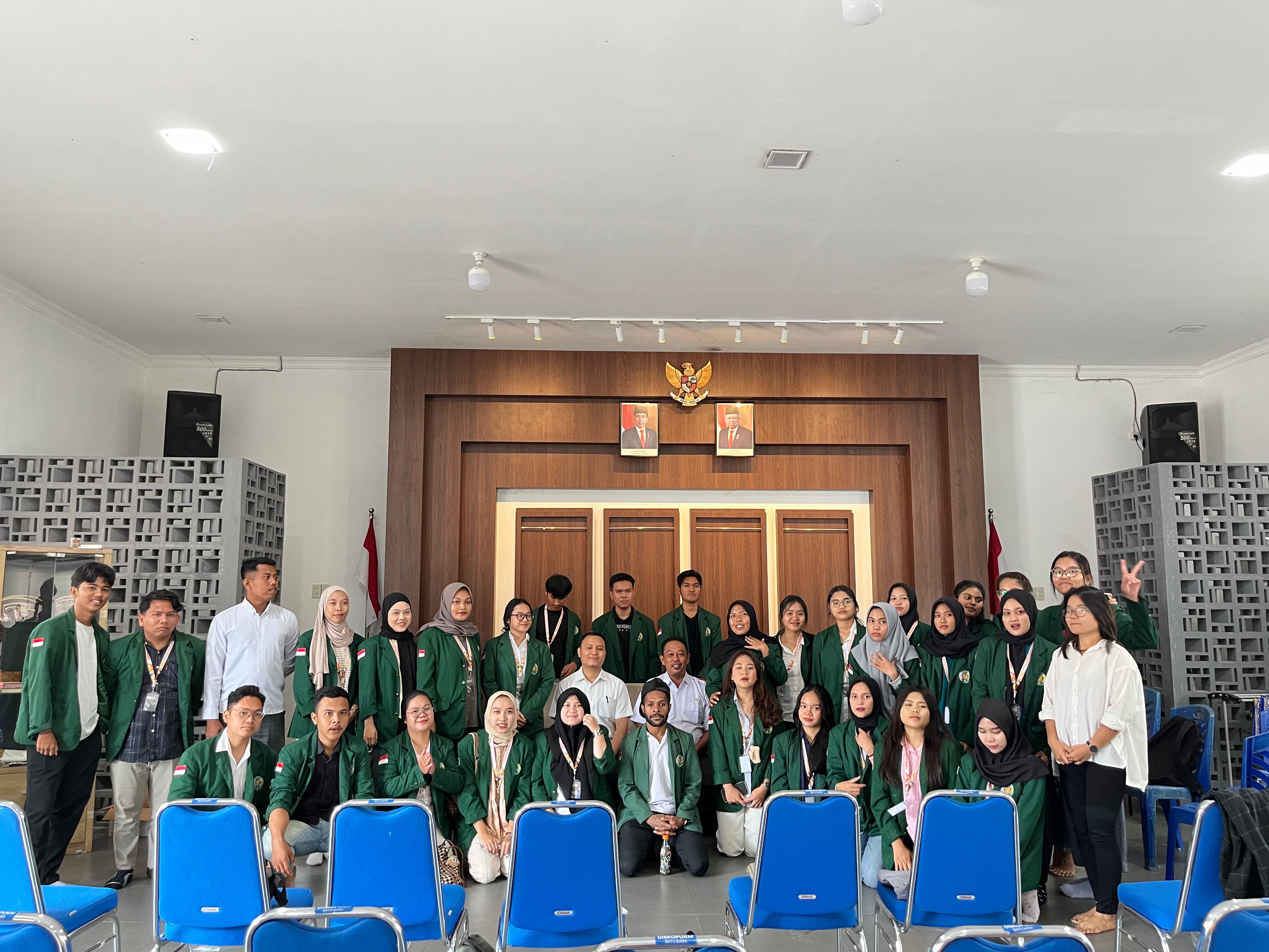 Visit to the Office of Cooperatives and UMKM in Batubara Regency by IAP USU Students: Encouraging Local Business Growth